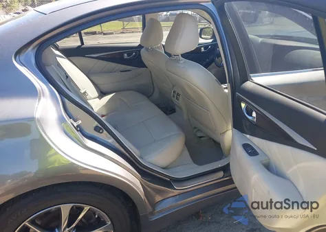 2015 Infiniti Q50 Premium from USA, damaged, VIN JN1BV7AR3FM415818